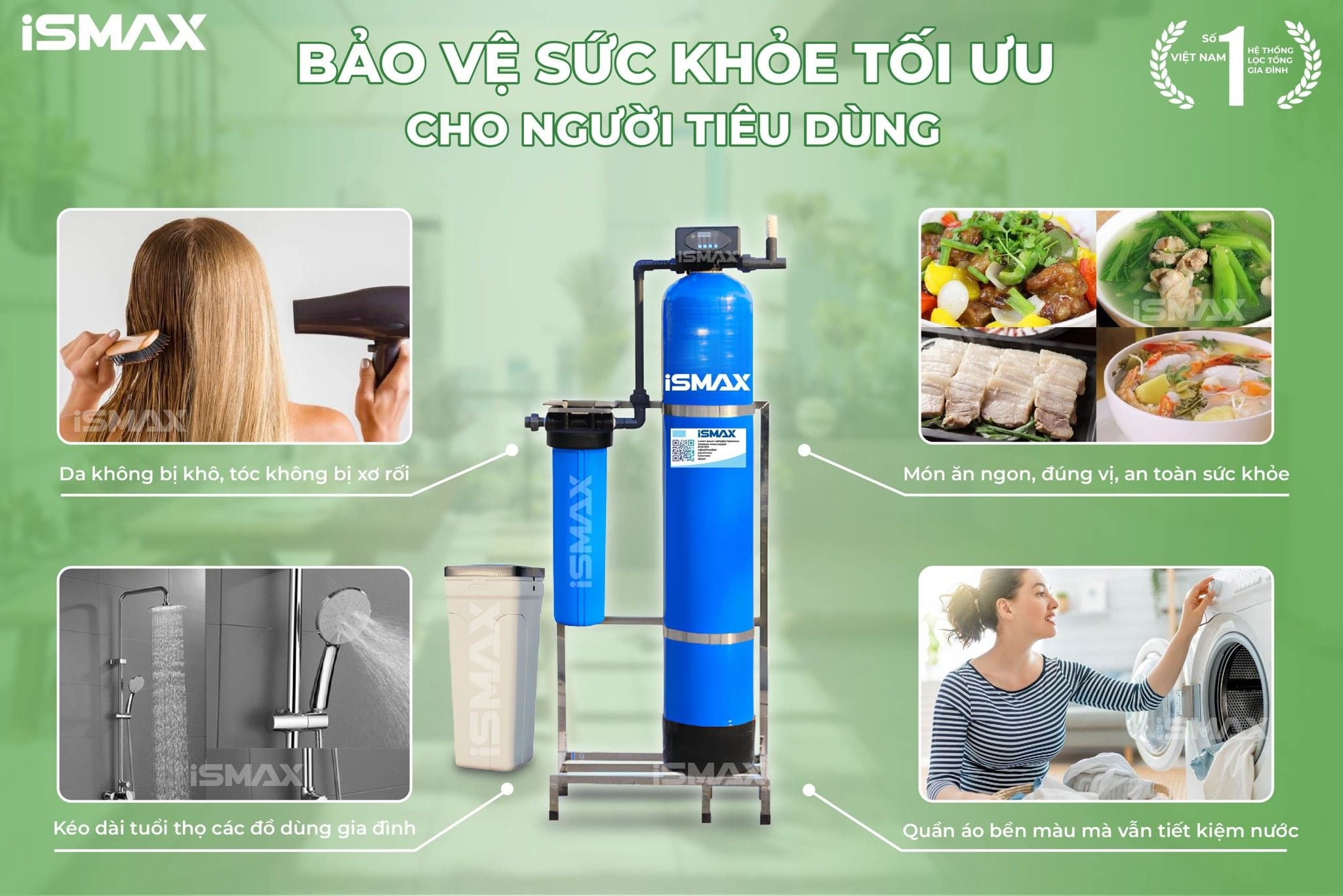 Lợi ích khi sử dụng hệ thống lọc nước gia đình