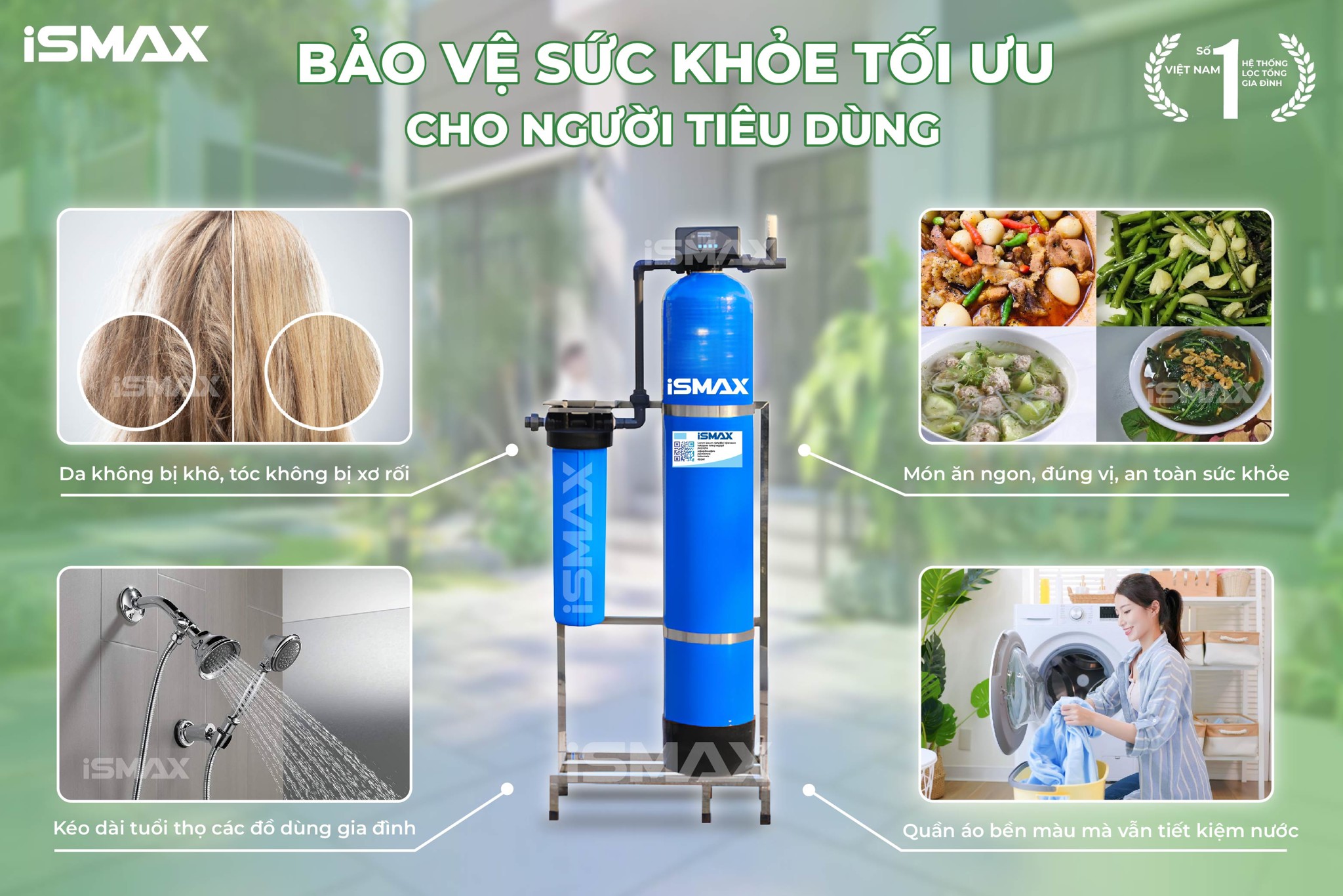 iSmax EcoClean C1-1252: Bảo vệ sức khỏe tối ưu cho người tiêu dùng