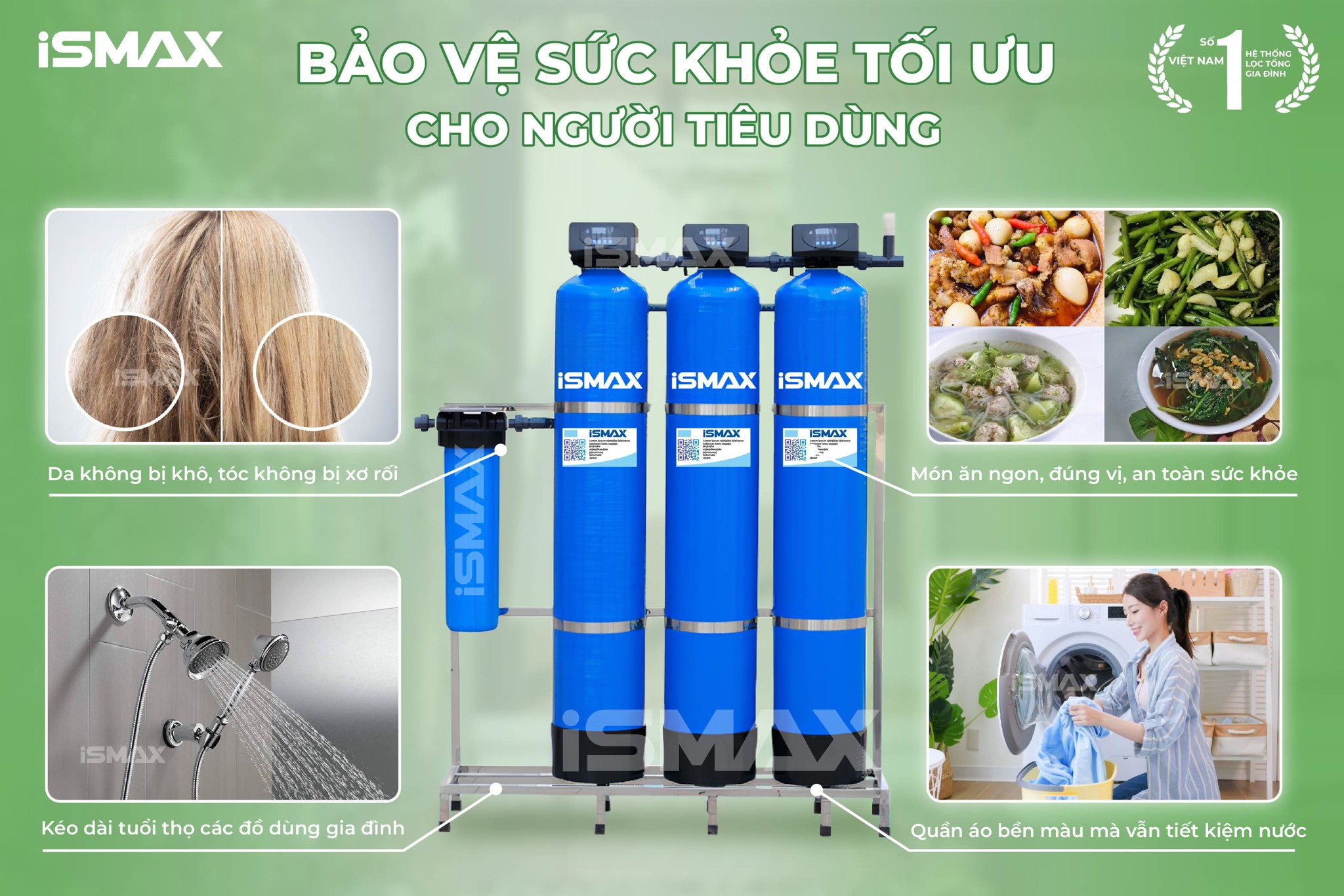 Công nghệ lọc tiên tiến, đảm bảo chất lượng nguồn nước đầu ra