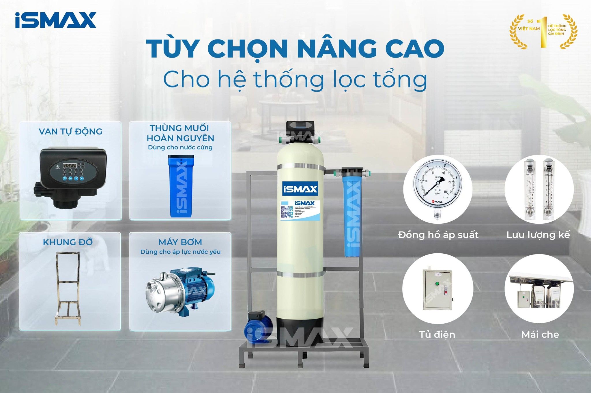 C1-1665 cung cấp nhiều tùy chọn linh kiện đi kèm