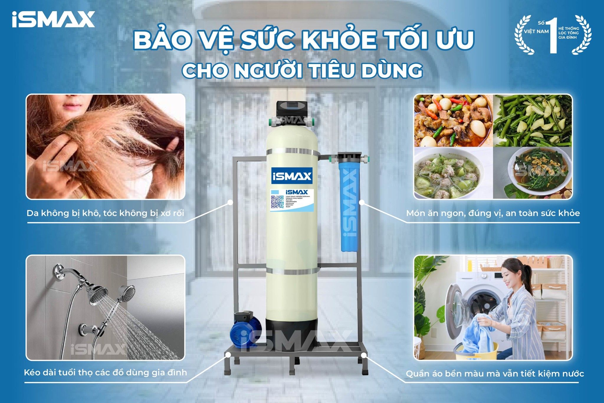 Lợi ích khi sử dụng hệ thống lọc nước gia đình