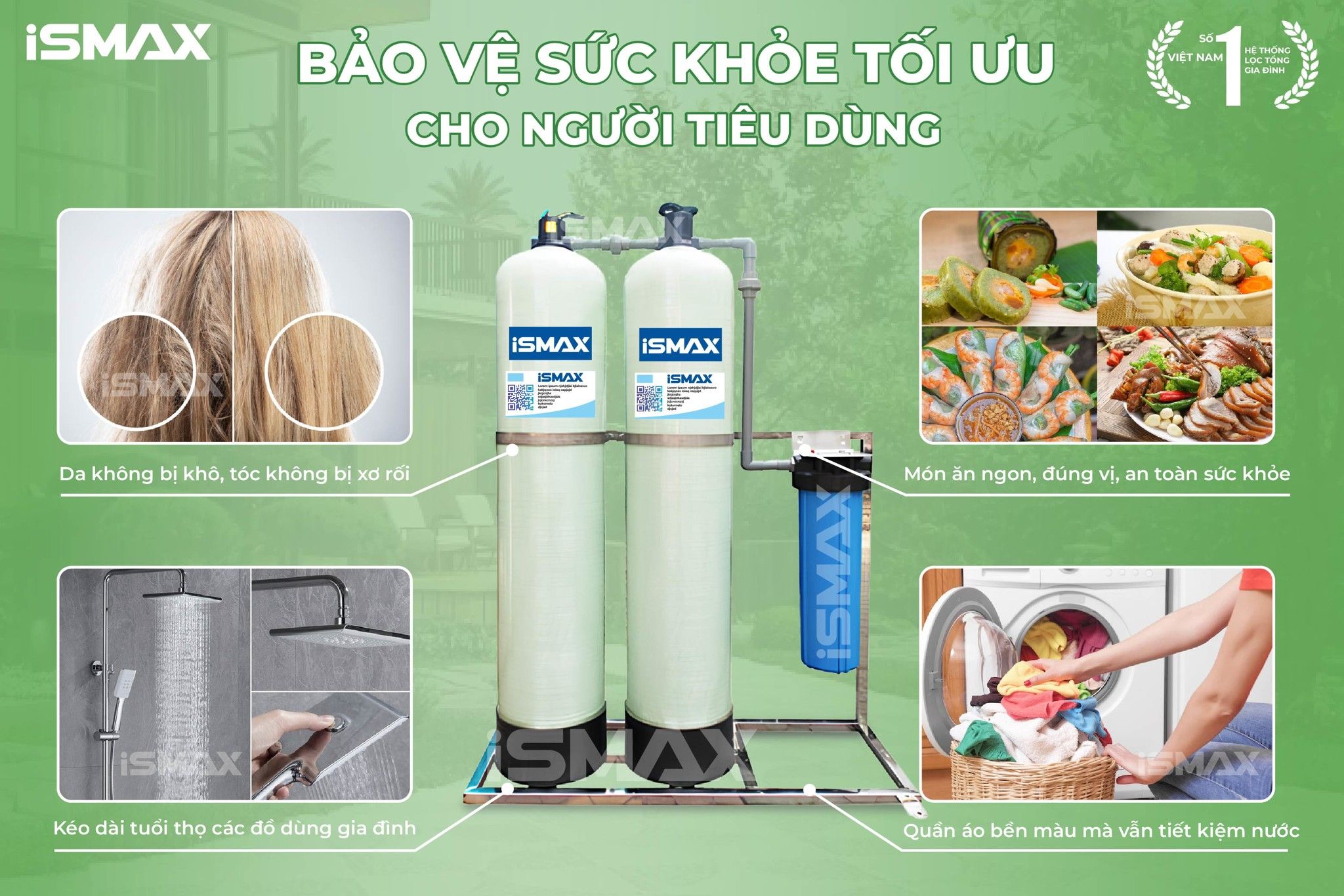 Lợi ích khi sử dụng hệ thống lọc nước gia đình