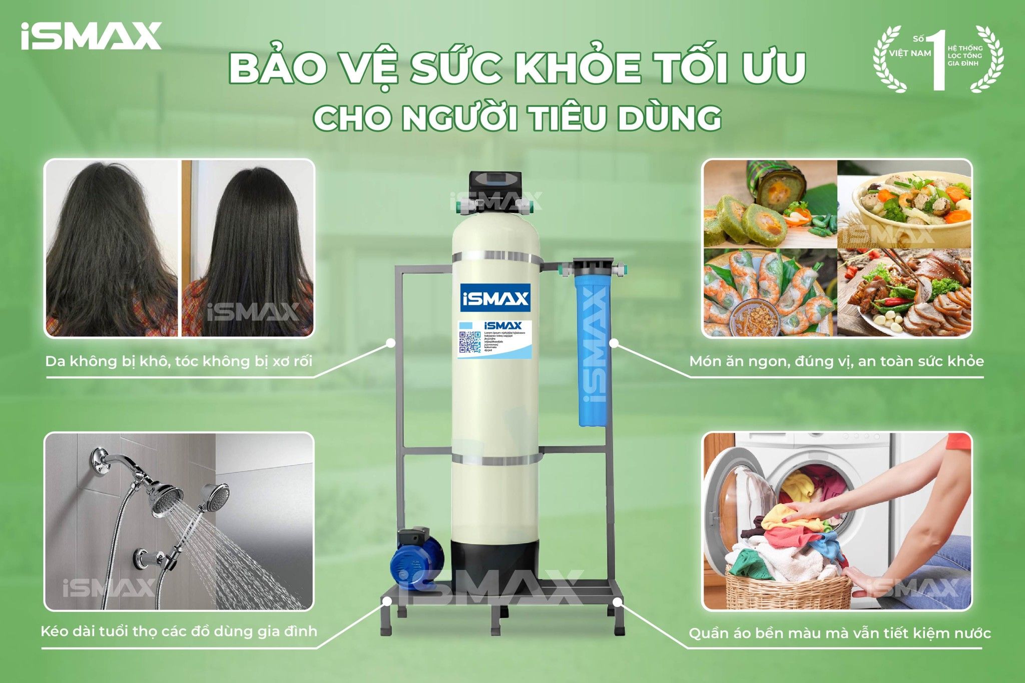 Lợi ích khi sử dụng hệ thống lọc nước gia đình