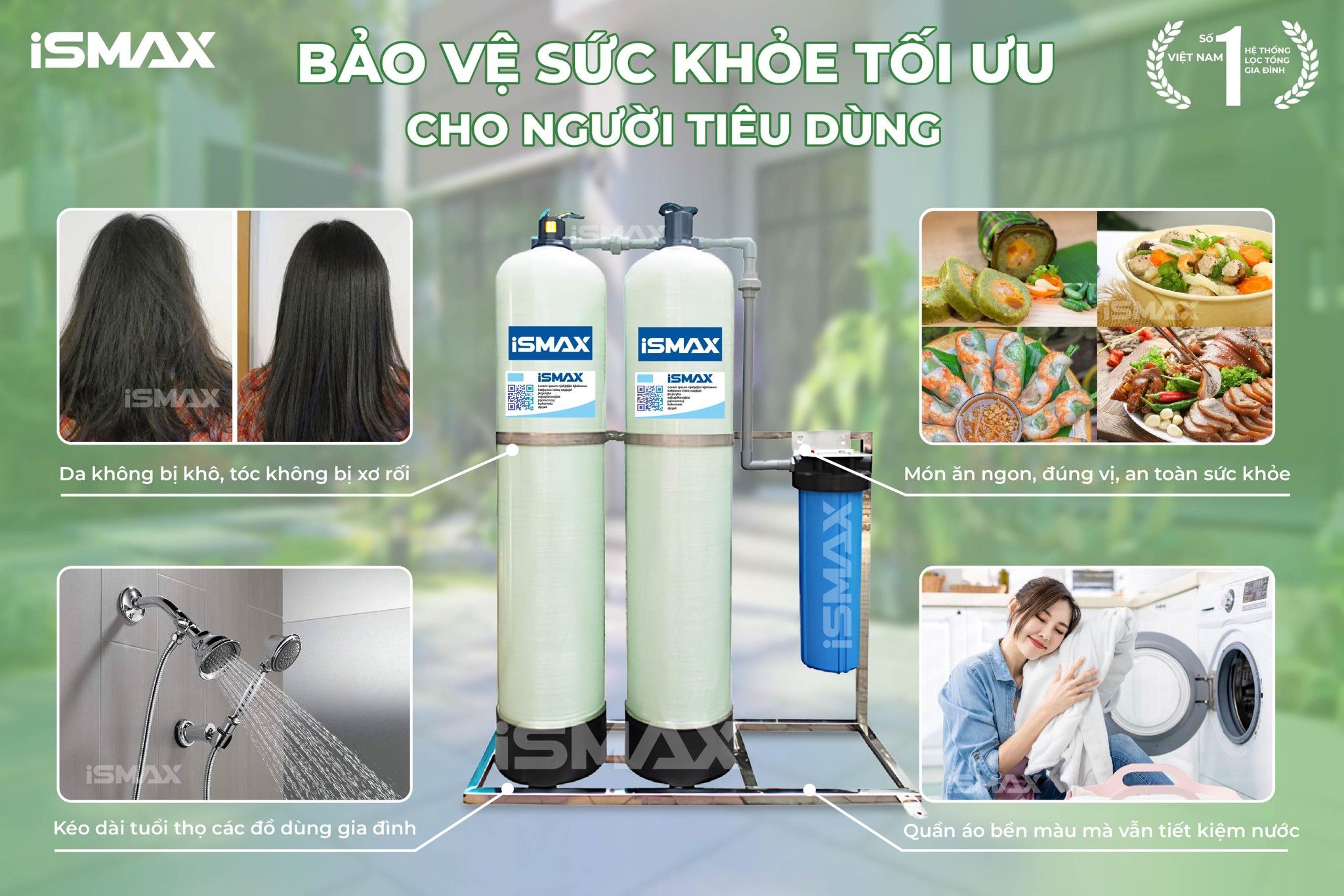 Lợi ích khi sử dụng hệ thống lọc nước gia đình