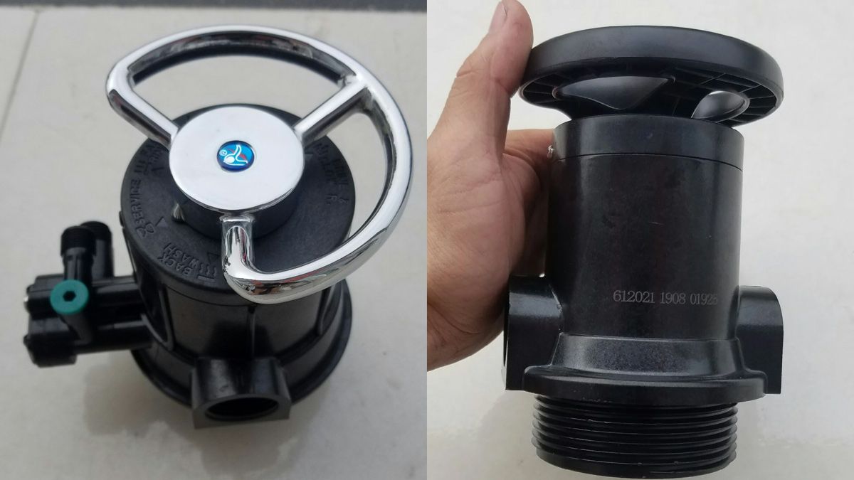 Van tay trong máy lọc nước đầu nguồn có giá thành rẻ và dễ dàng lắp đặt