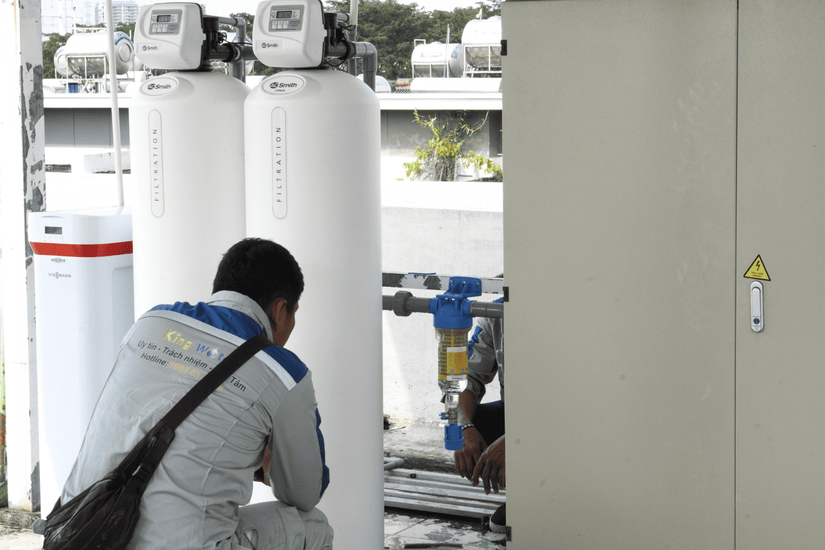 Thường xuyên kiểm tra sửa chữa và vệ sinh hệ thống lọc tổng