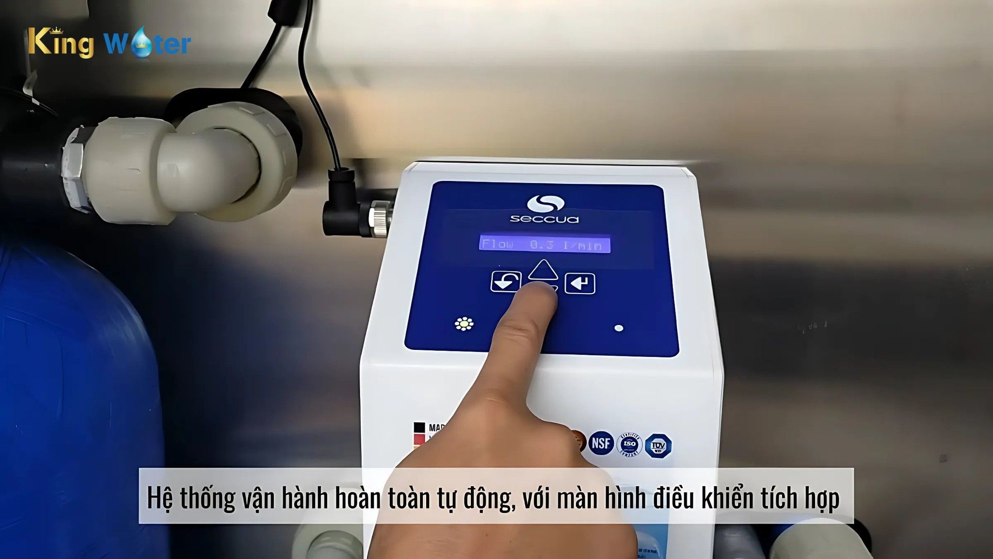 Lọc tổng UrSpring BeWell S2 tích hợp bảng điều khiển thông minh