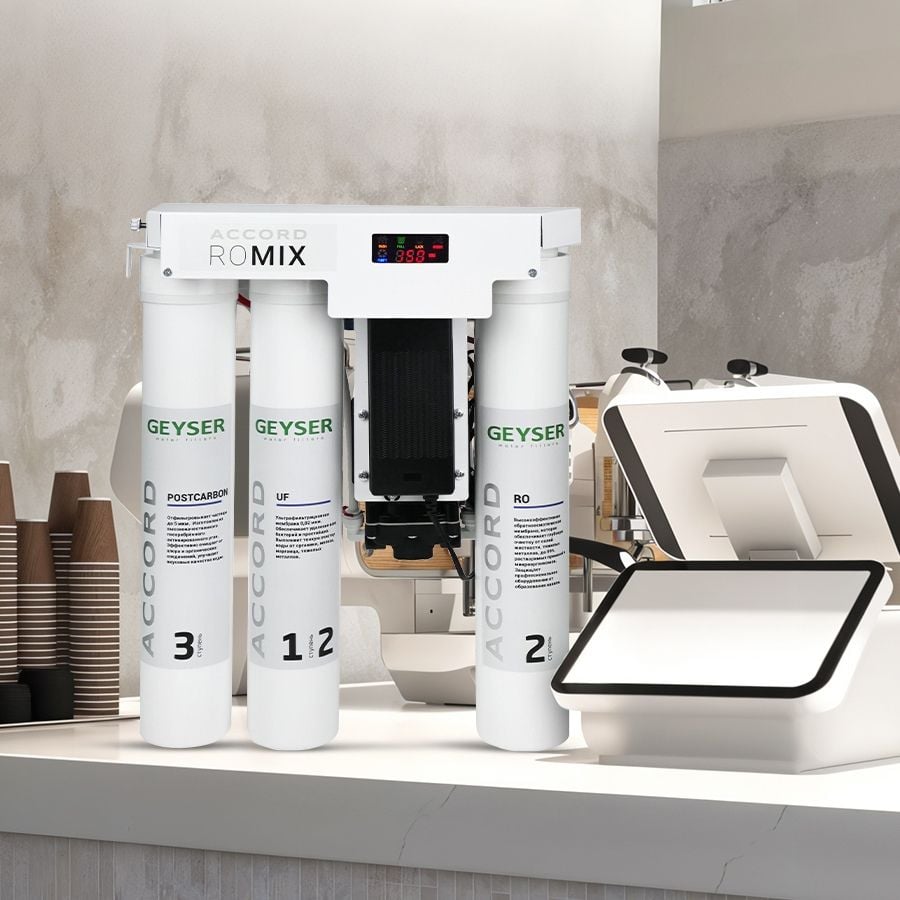 Ecotar Accord RO MIX phù hợp cho quán cafe, văn phòng, nhà hàng, gia đình nhờ khả năng giữ khoáng tự nhiên tốt