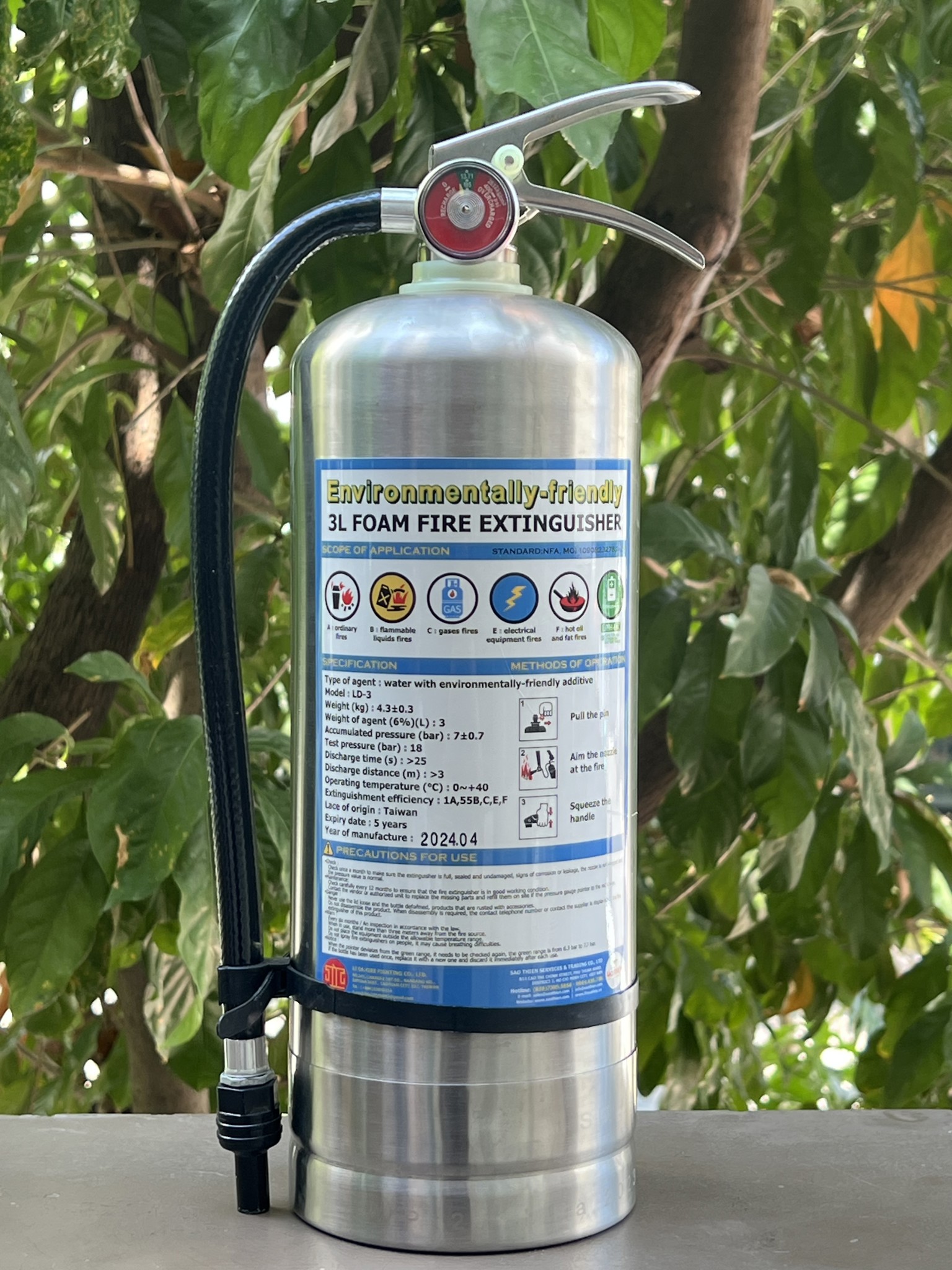 NHỮNG LOẠI BÌNH CHỮA CHÁY CHO XE ĐIỆN HIỆN NAY