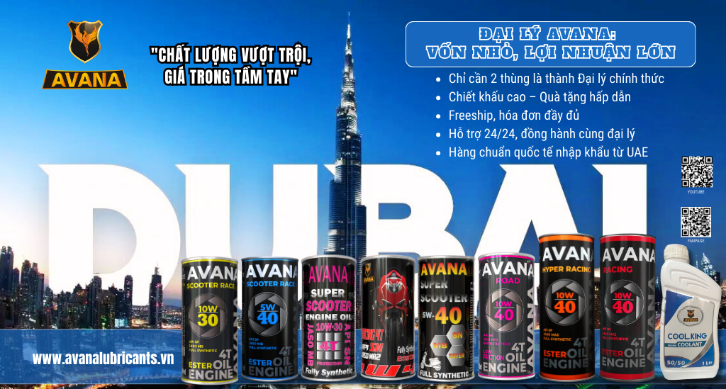 ĐẠI LÝ AVANA: VỐN NHỎ - LỢI NHUẬN CAO