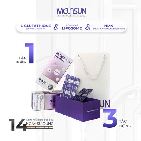 Muốn Trắng Da Nhanh, An Toàn? Đừng Bỏ Qua Viên Ngậm Trắng Da Melasun!