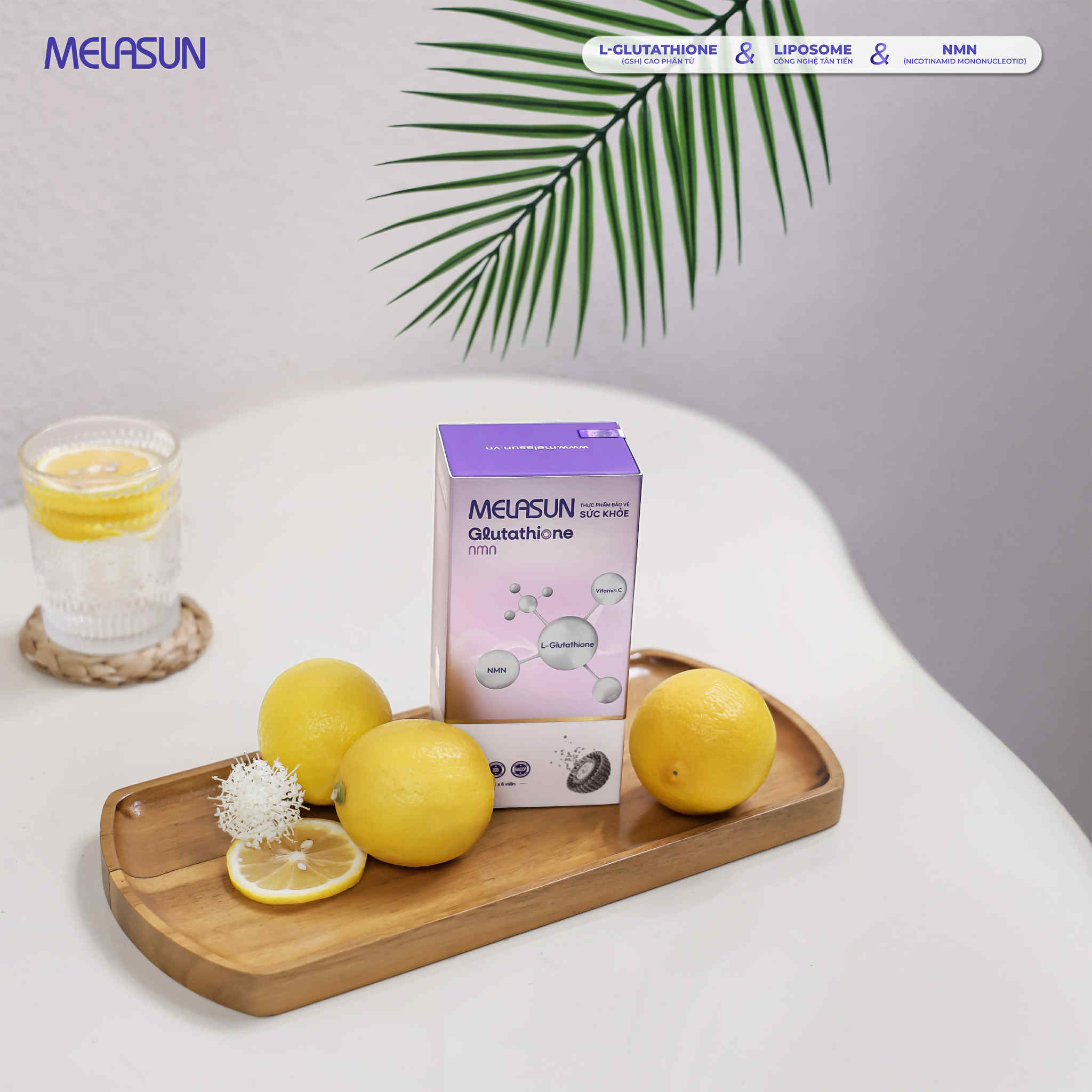 Top Viên Ngậm Trắng Da Hiệu Quả: Glutathione, NMN, Vitamin C Và Sự Lựa Chọn Tối Ưu – Melasun
