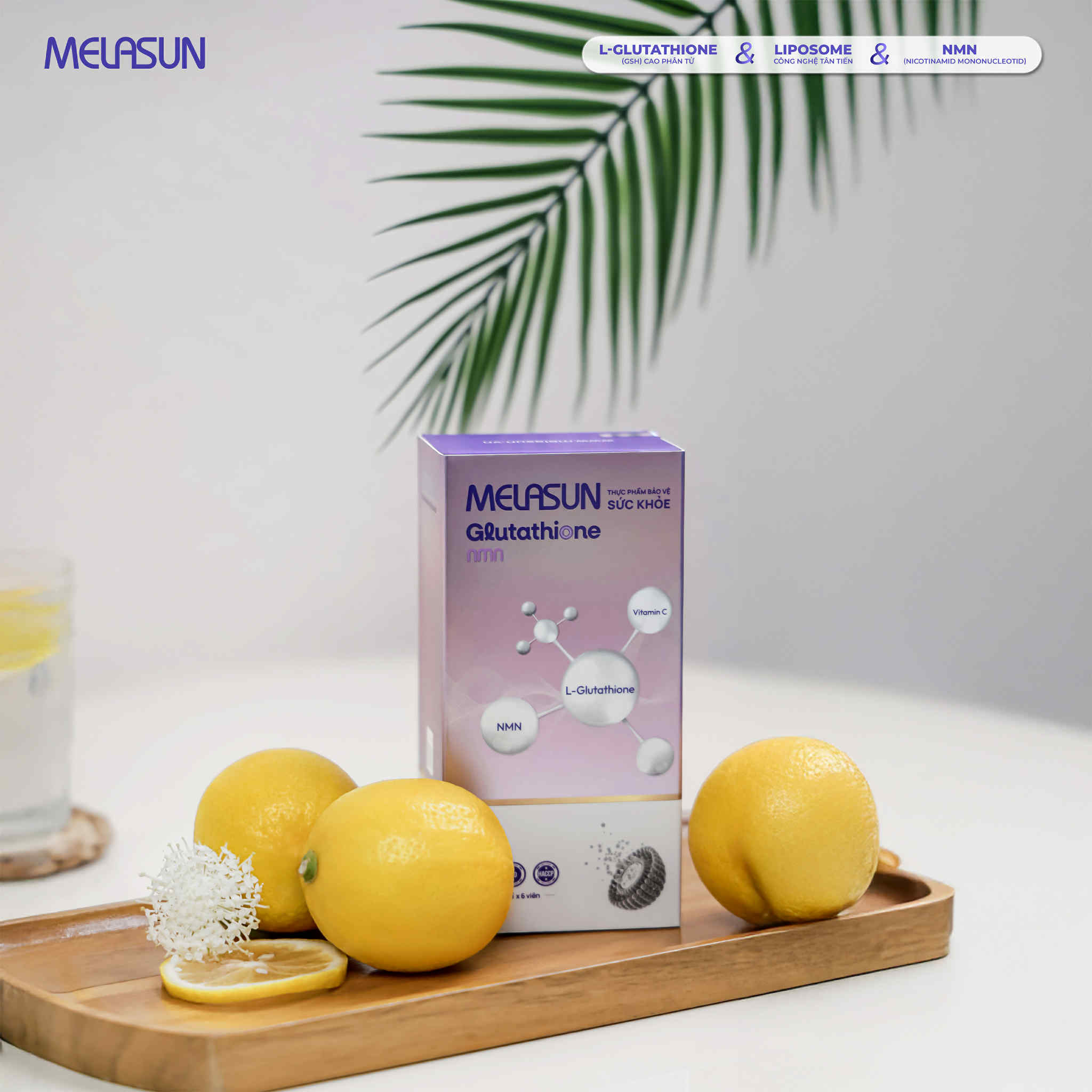 Da Sạm, Nám, Đen Sạm: Đừng Bỏ Qua Viên Ngậm Trắng Da Glutathione Kết Hợp NMN