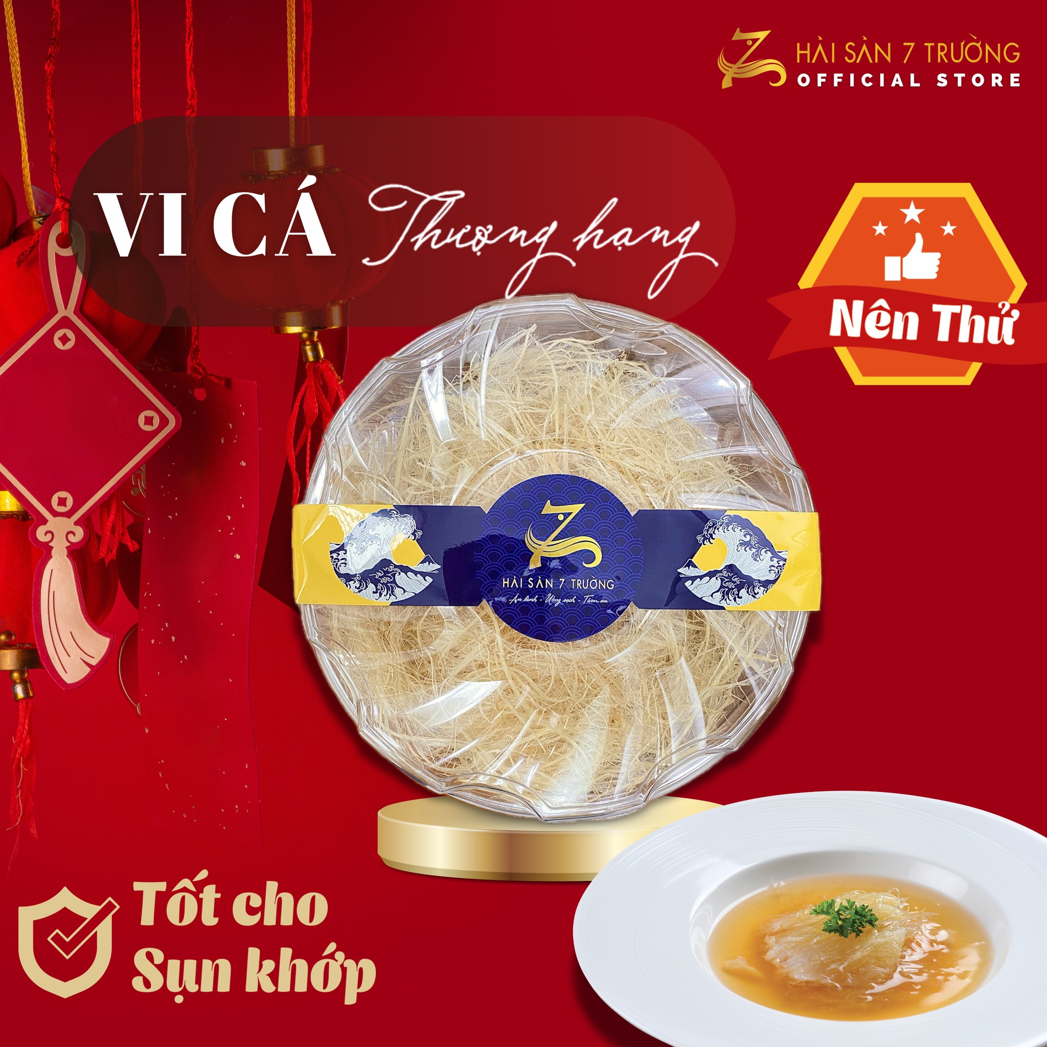 VI CÁ THƯỢNG PHẨM - SHARK FIN SOUP FROM VIETNAM