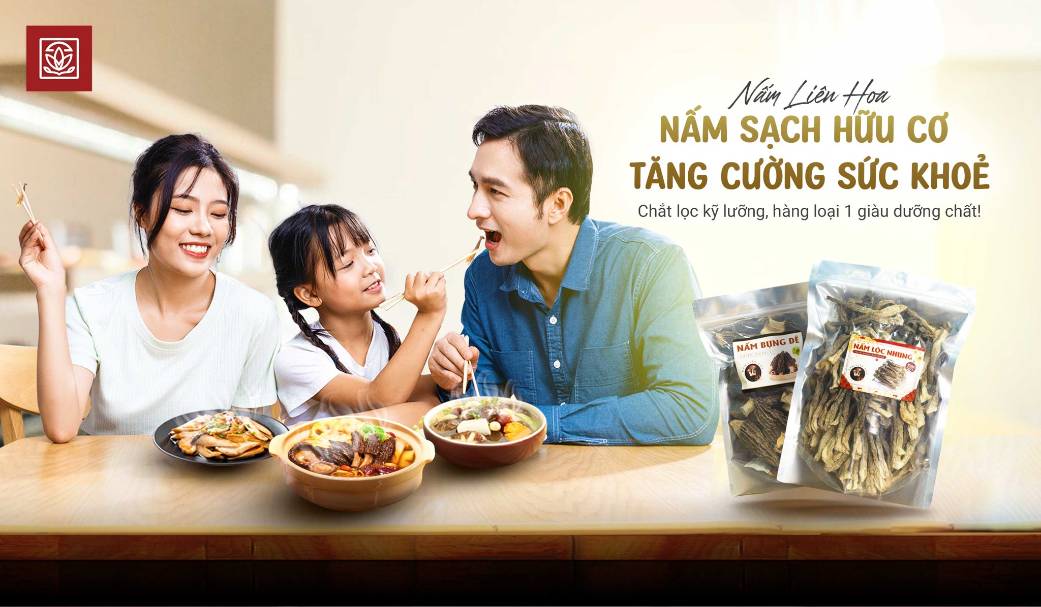 Top 8 loại nấm hữu cơ có giá trị dinh dưỡng cao tại Nấm Liên Hoa