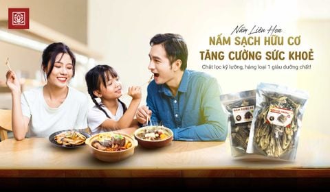 Top 8 loại nấm hữu cơ có giá trị dinh dưỡng cao tại Nấm Liên Hoa