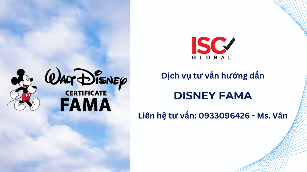 Giới thiệu về Disney FAMA: Đảm bảo Tiêu chuẩn Lao động và An toàn trong Chuỗi Cung ứng Disney