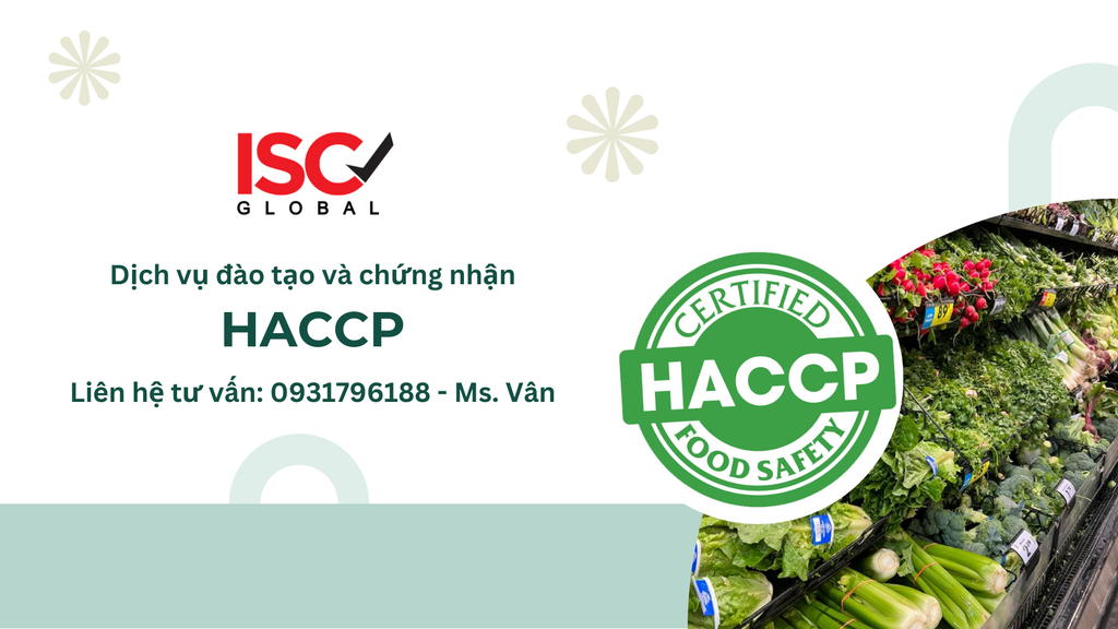Hệ thống đảm bảo an toàn thực phẩm tiên tiến HACCP