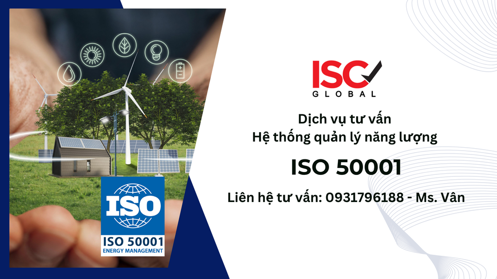 ÁP DỤNG ISO 50001 ĐỂ QUẢN LÝ NĂNG LƯỢNG HIỆU QUẢ