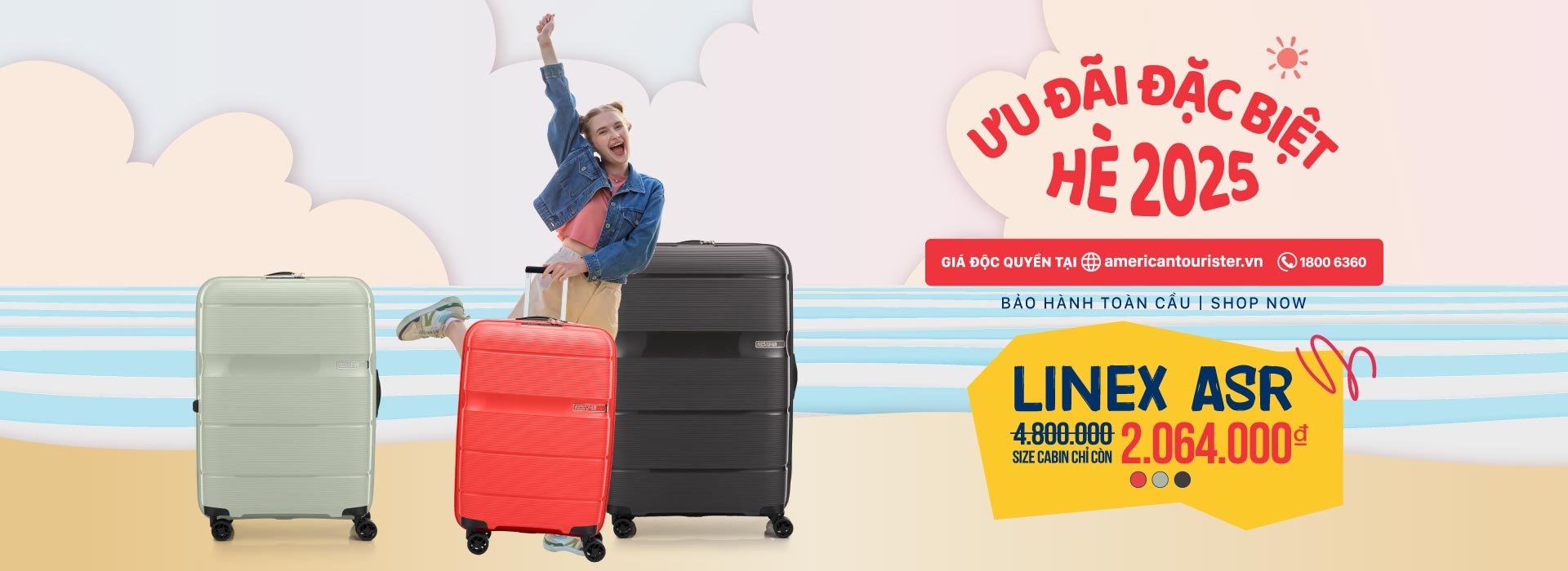 Độc quyền online: Vali kéo Linex ASR