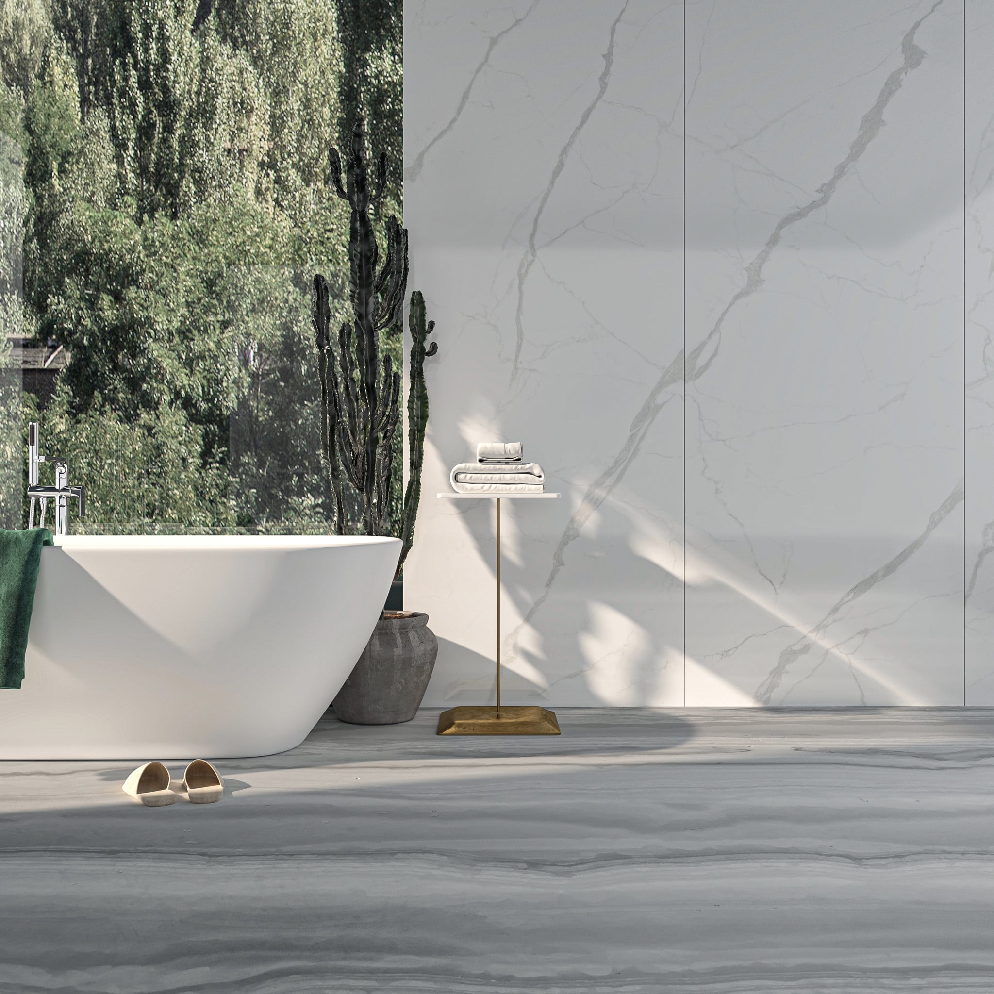 Dòng vân đá Calacatta