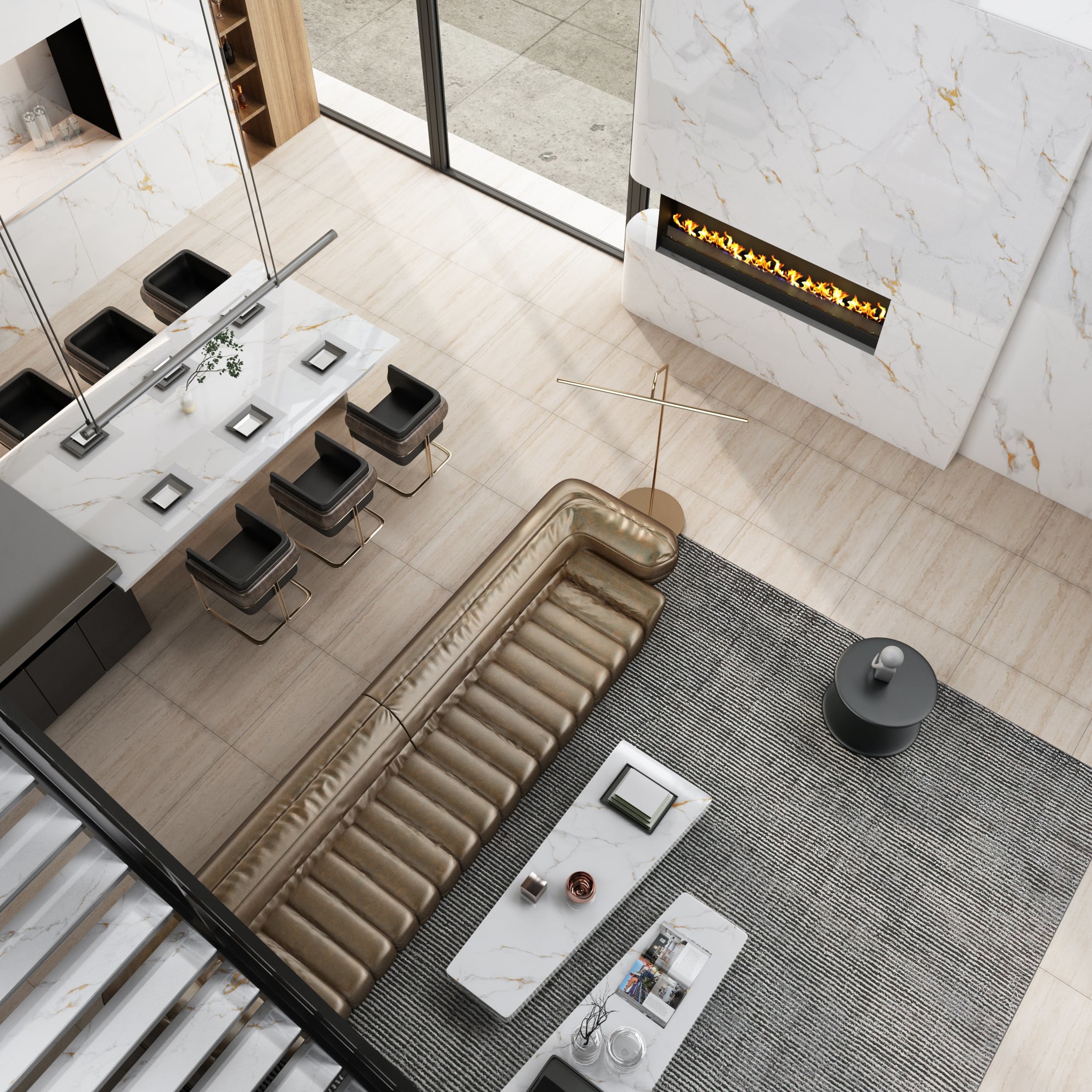 Travertine Pattern Series