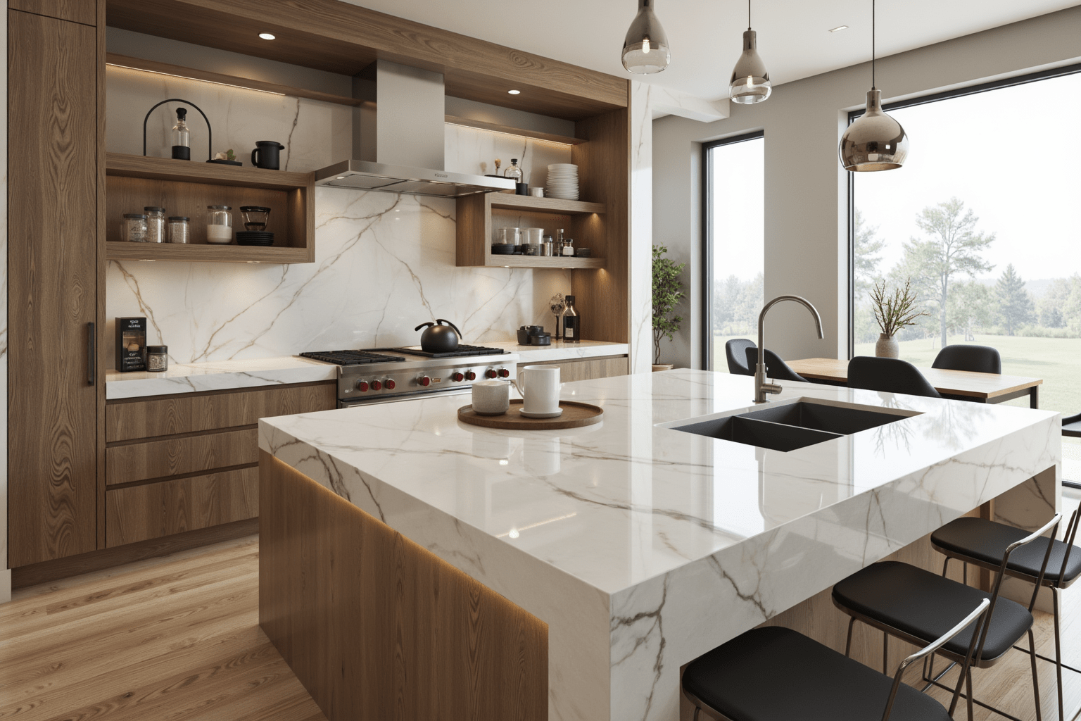 Sintered stone with high hardness, durable for the house