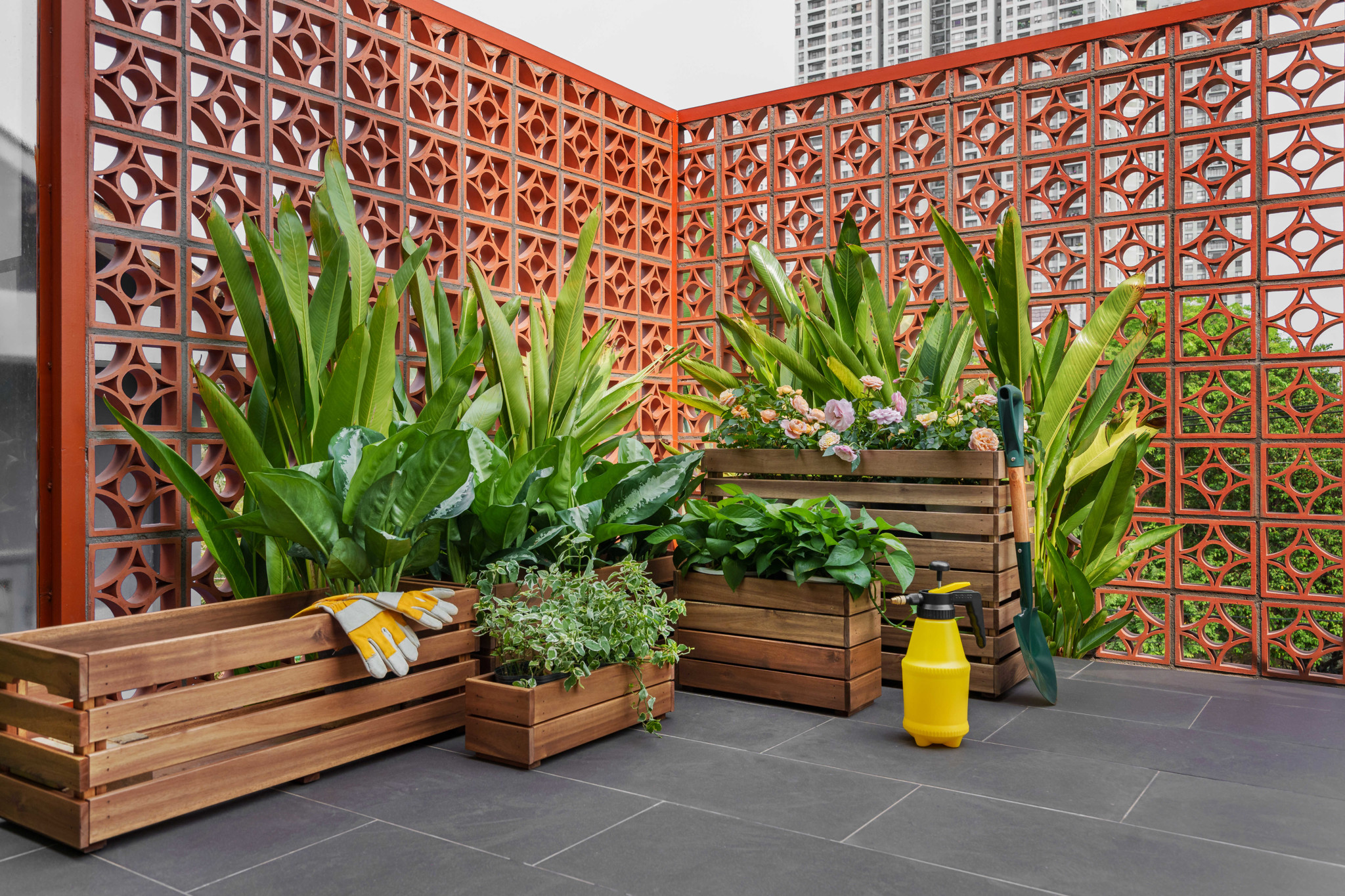 Wood Planter Box