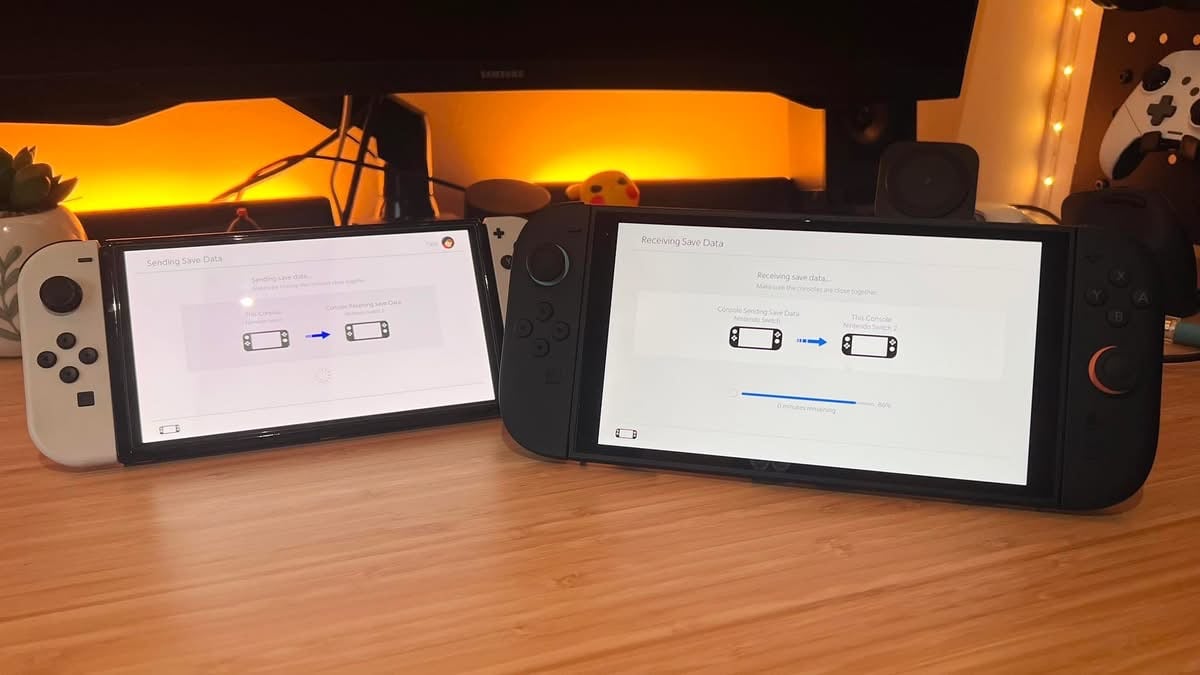 Hướng dẫn chuyển dữ liệu từ máy Nintendo Switch cũ sang máy Nintendo Switch 2