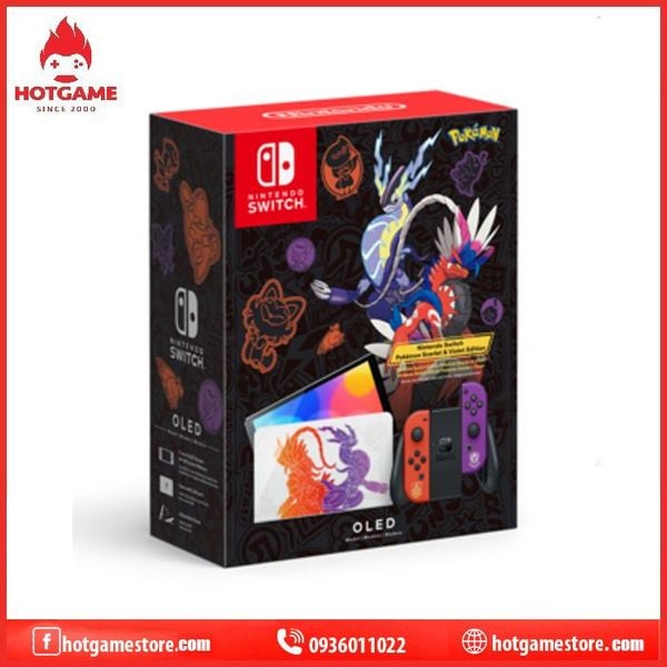 Máy Nintend Switch Oled Pokemon Scarlet and Violet
