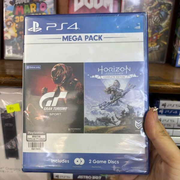 Đĩa PS4 Horizon và Granturimo ( bộ MEGA pack )
