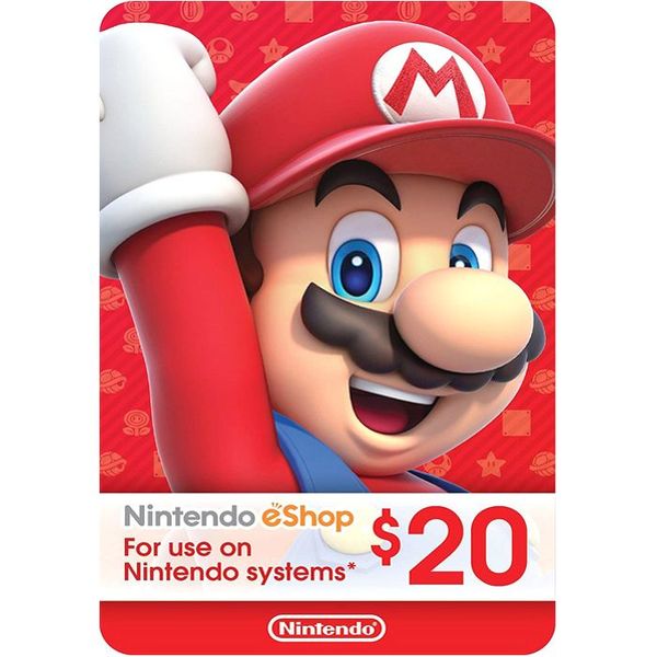 Thẻ Nintendo Eshop 20$