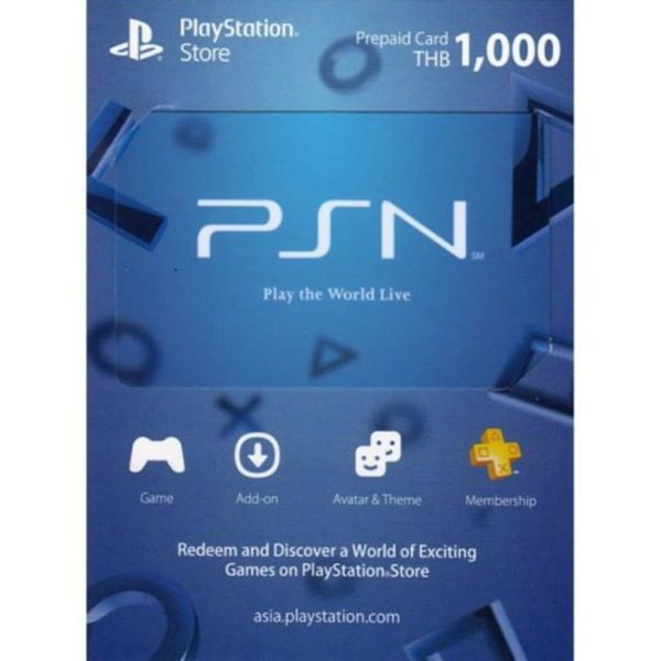Thẻ PSN 1000 bath Thái Lan