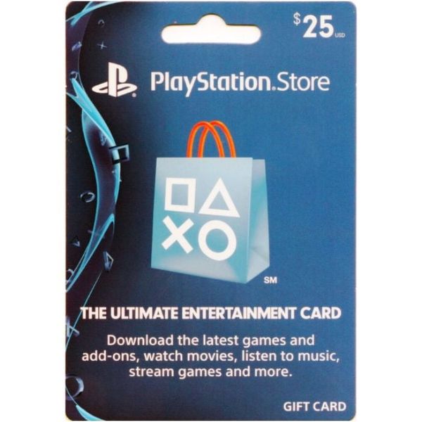 Thẻ PSN 25$ hệ US