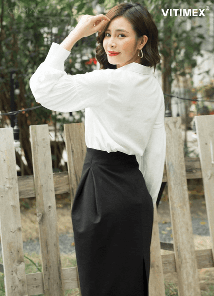 Bảng size áo sơ mi nữ: hướng dẫn chọn size hoàn hảo