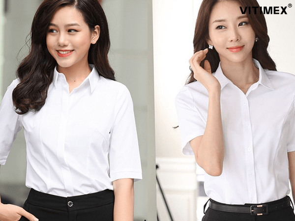 Những mẫu áo sơ mi trắng nữ đẹp nhất: Nâng tầm phong cách