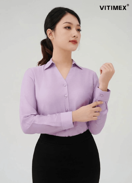 Bảng size áo sơ mi nữ: hướng dẫn chọn size hoàn hảo