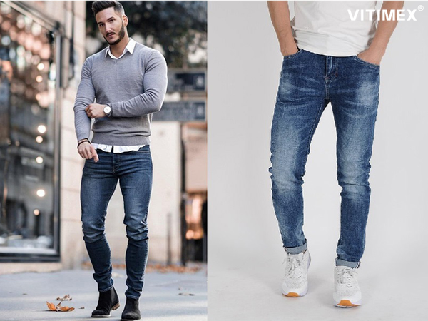 Hướng dẫn cách chọn size quần jean nam phù hợp