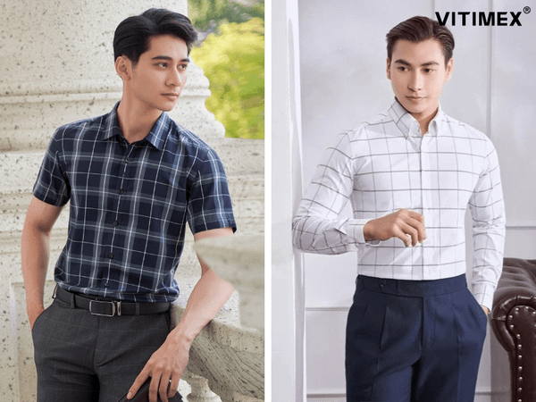 Top 10 mẫu áo sơ mi nam caro đẹp nhất hiện nay