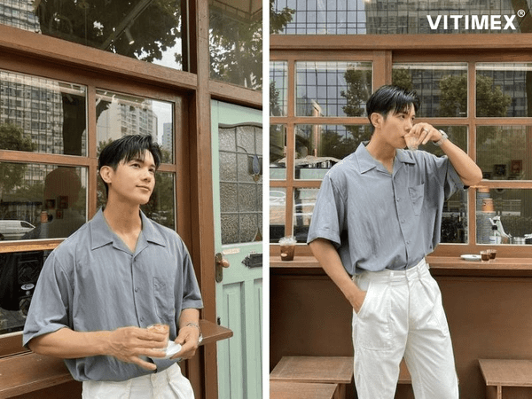 Cách phối đồ với áo sơ mi form rộng: Hướng dẫn chi tiết cho nam & nữ