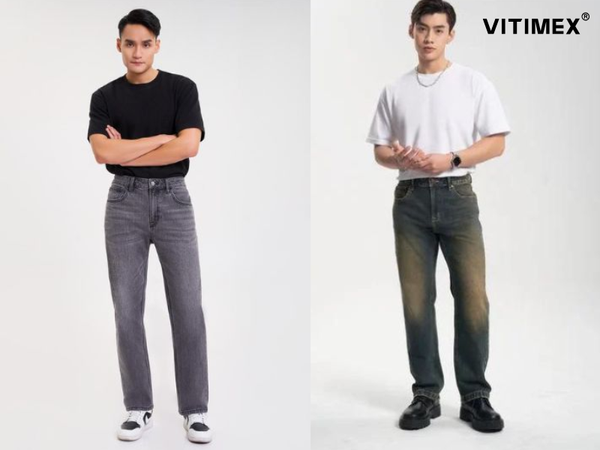 Hướng dẫn cách chọn size quần jean nam phù hợp