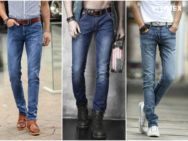 Hướng dẫn cách chọn size quần jean nam phù hợp