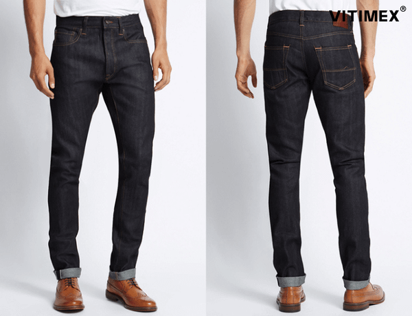 Quần jean nam hàng hiệu: hướng dẫn chọn & phối đồ thời thượng