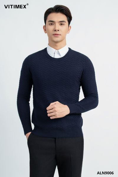 Áo len cổ tròn VITIMEX