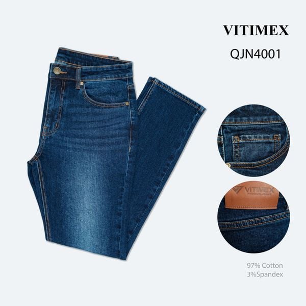 Hướng dẫn lựa chọn quần jean nam VITIMEX phù hợp với từng dáng người