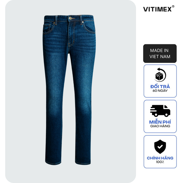 Cách phối đồ thời trang với quần jean VITIMEX cho nam giới