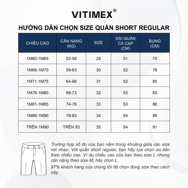 Hướng Dẫn Chọn Quần Short Regular Fit Phù Hợp Với Dáng Người