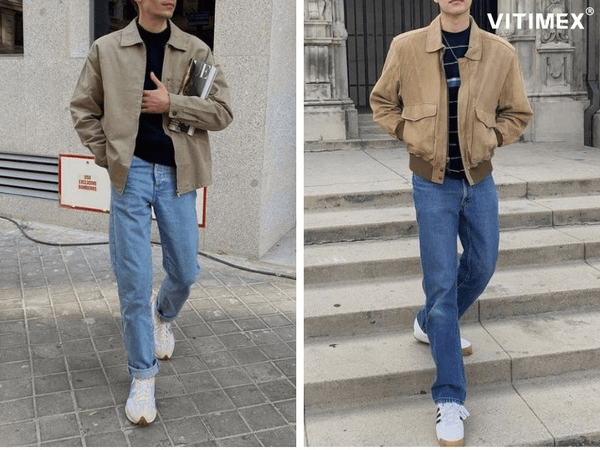 Quần jean xanh phối với áo màu gì: Bí kíp cho nàng năng động