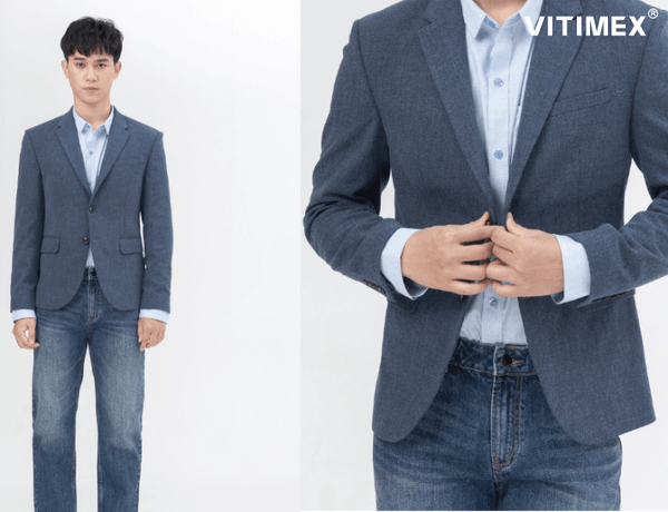 Cách phối áo vest nam với quần jean: Hướng dẫn phong cách thời trang