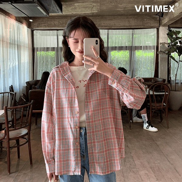 Phong cách thời trang với style áo sơ mi khoác ngoài nữ